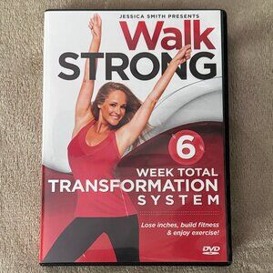 Jessica Smith presents Walk Strong - 6 Week Total Transformation System 4 DVDs